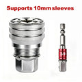 Multi-Function Universal Socket Wrench Tool - Universal Maintenance Tool, Adjustable Universal Socket Wrench, Universal Socket Tool for 3/8 Drive Ratchet Torque Wrench & Power Drill